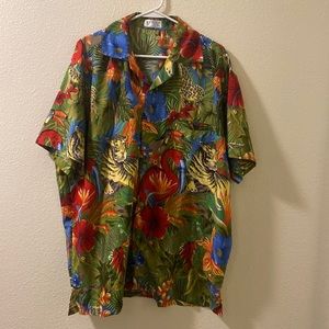 Eclectic Hawaiian shirt, XXL